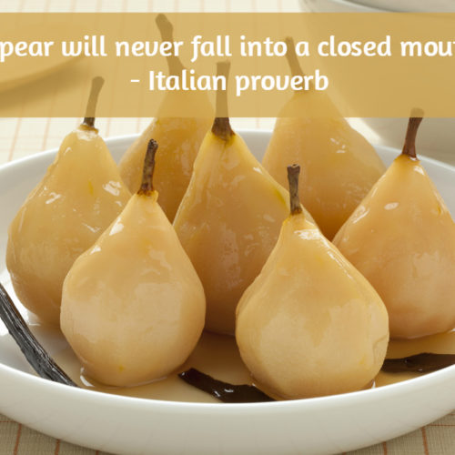 pear quote and proverb