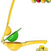 Yimobra Original Manual Lemon Squeezer,Hand Orange Citrus Lime Juicer Press Premium Quality Professional Kitchen Tool Yellow