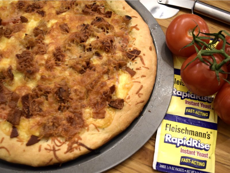 Yeast Dough pizza